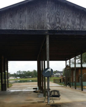 Lake Early RV Park has 2 covered RV carports.